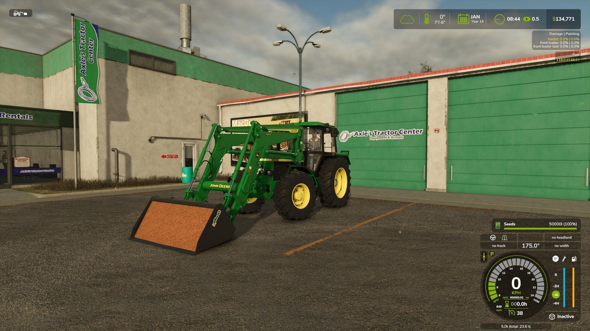 Unrealistic Front Loader Bucket V4.2.0.2