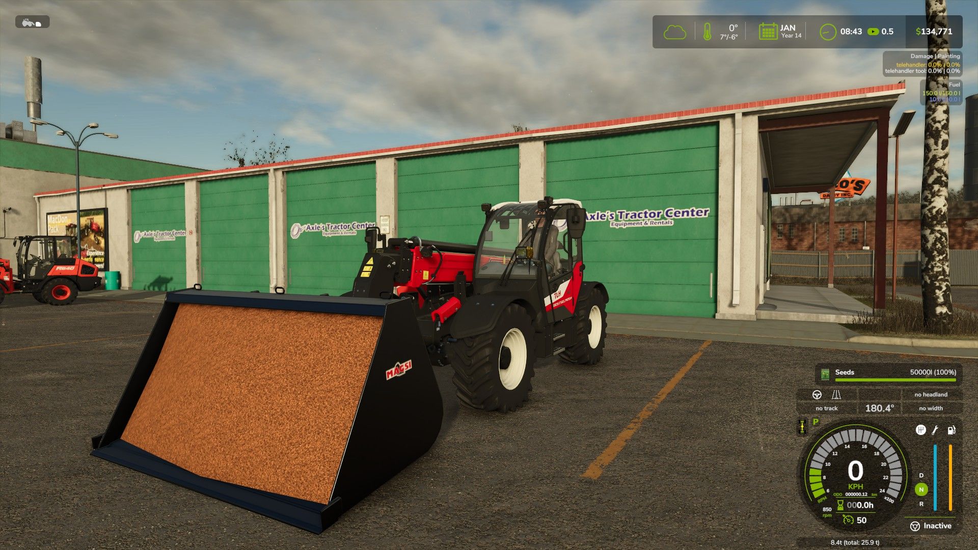 Unrealistic Telehandler Bucket V4.2.0.2