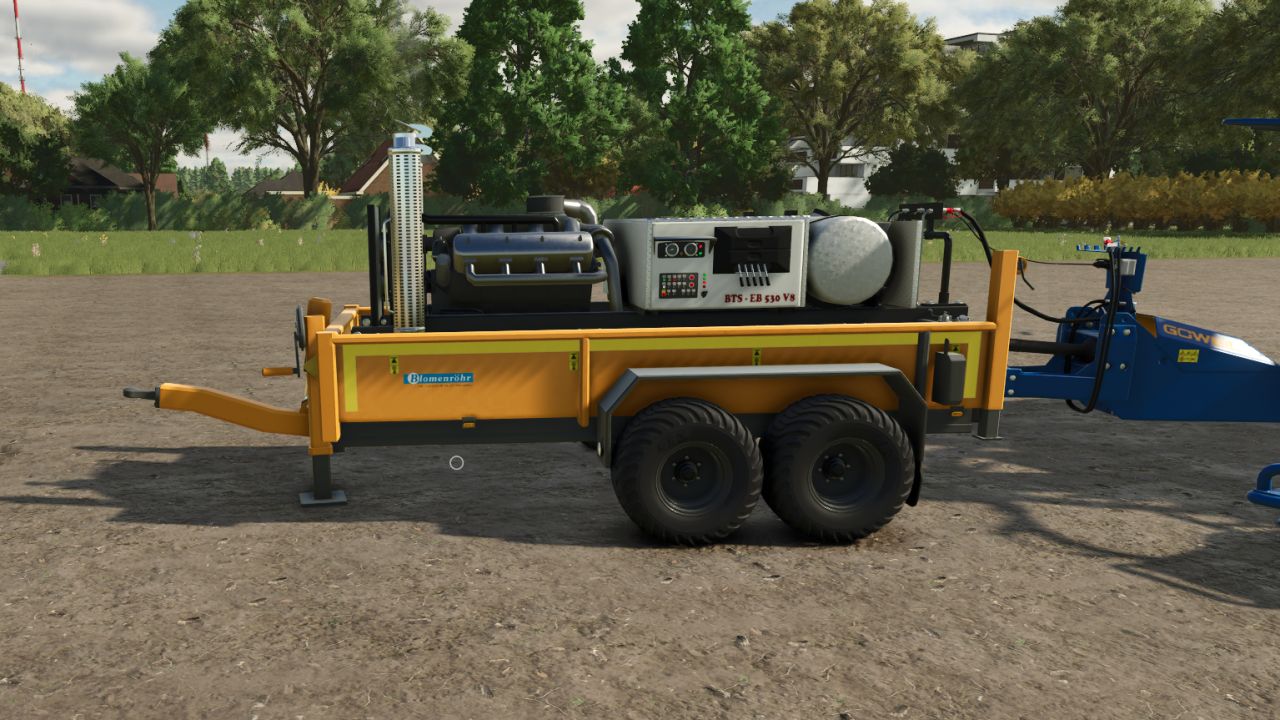 V8 Motor station trailer V1.0