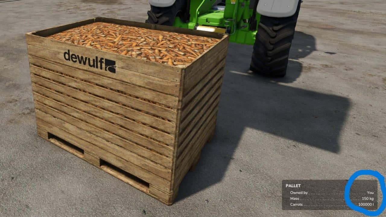 Vegetable Pallet 100,000L v1.0.0.1
