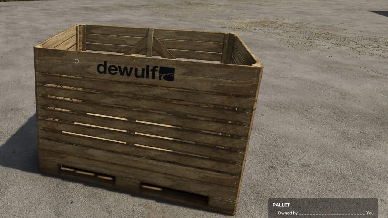 Vegetable Pallet 20,000L v1.0.0.1