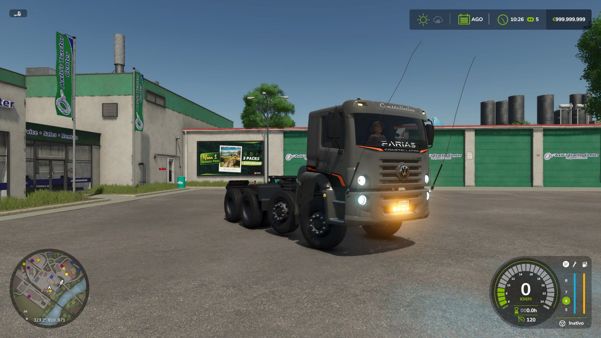 Volkswagen Constellation 6×4/8×4 V1.0