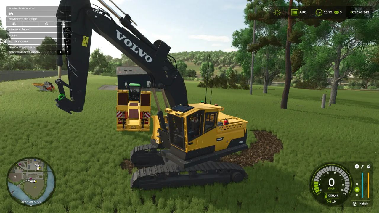 Volvo EC250DL With Colisions v1.0