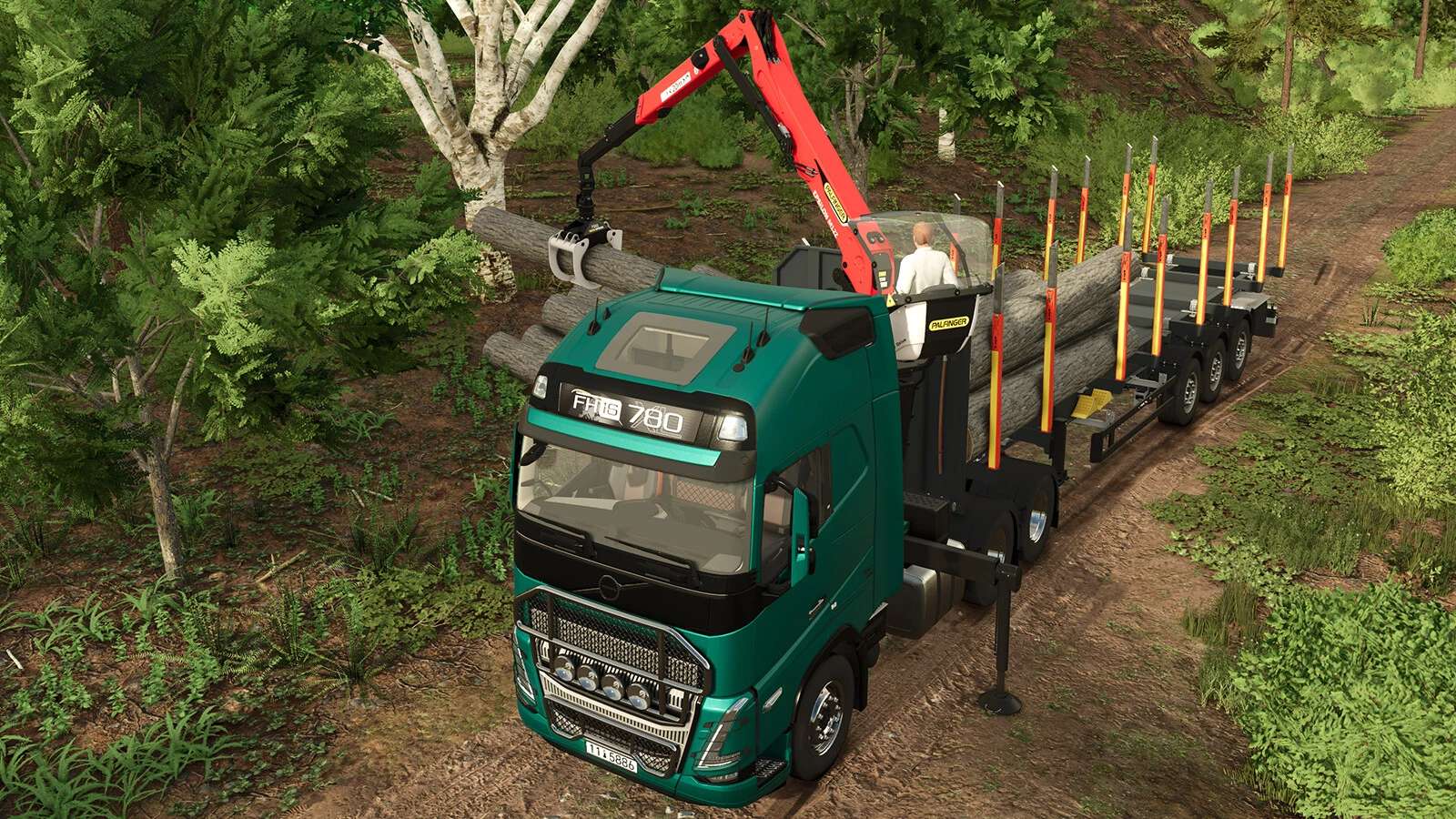 Volvo FH16 6×4 + PALFINGER EPSILON M12Z v1.0