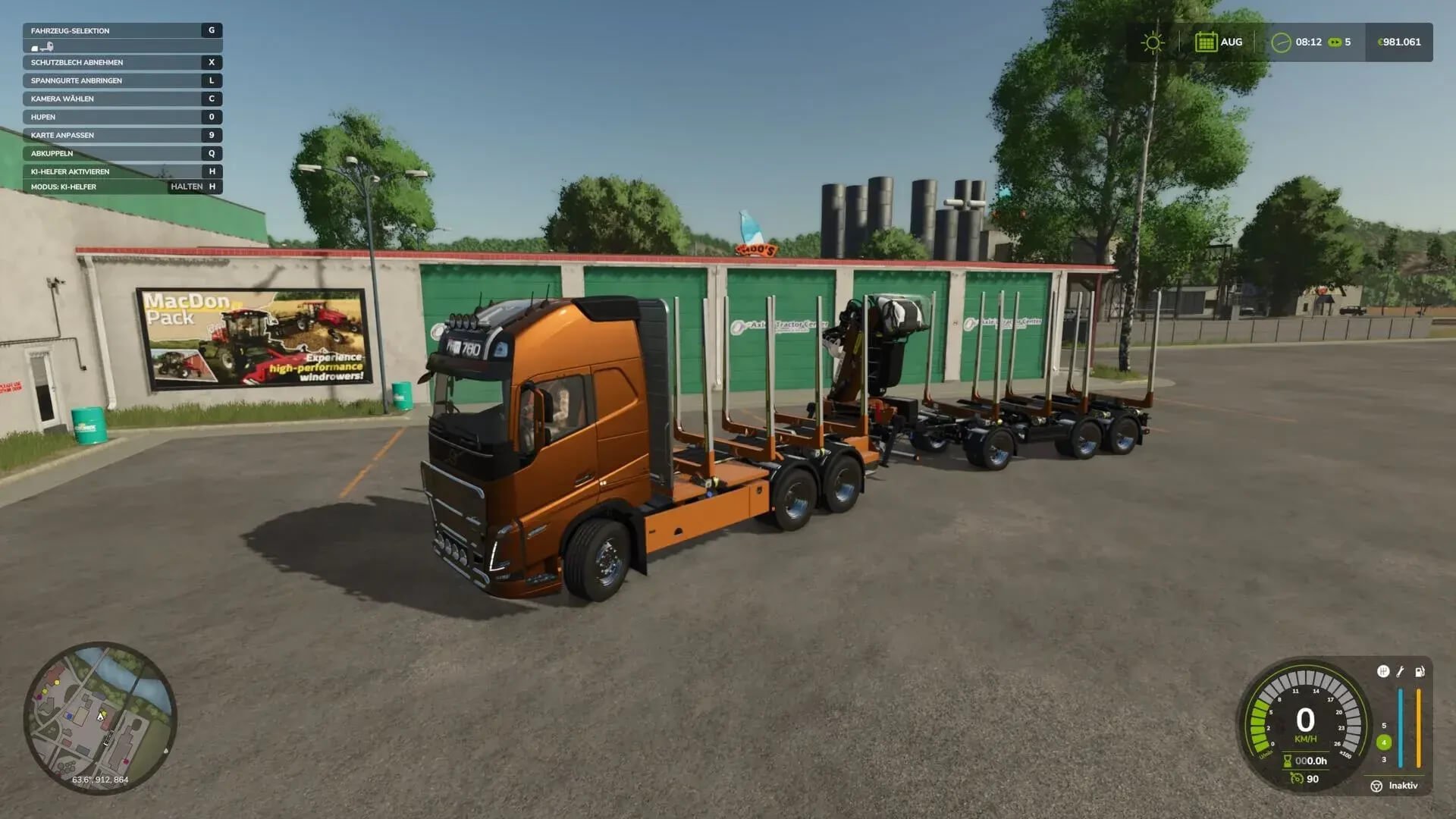 Volvo Fh16 Holz v1.0