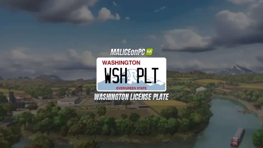 Washington License Plate v1.0