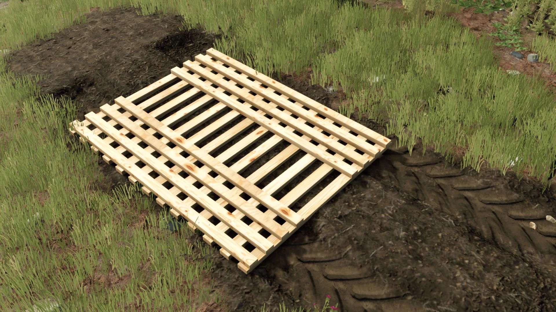 Wooden Ground Mat v1.0