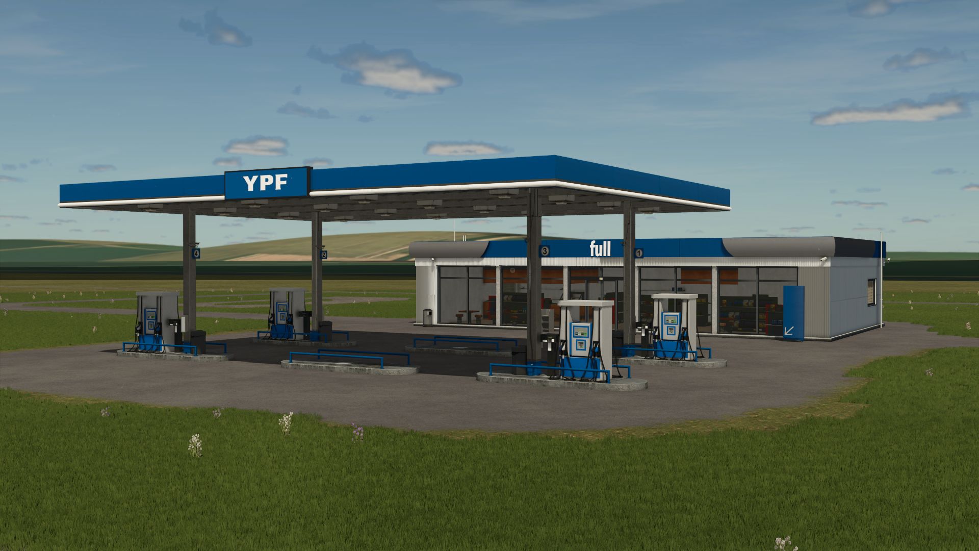 YPF Service Station Prefab V1.0