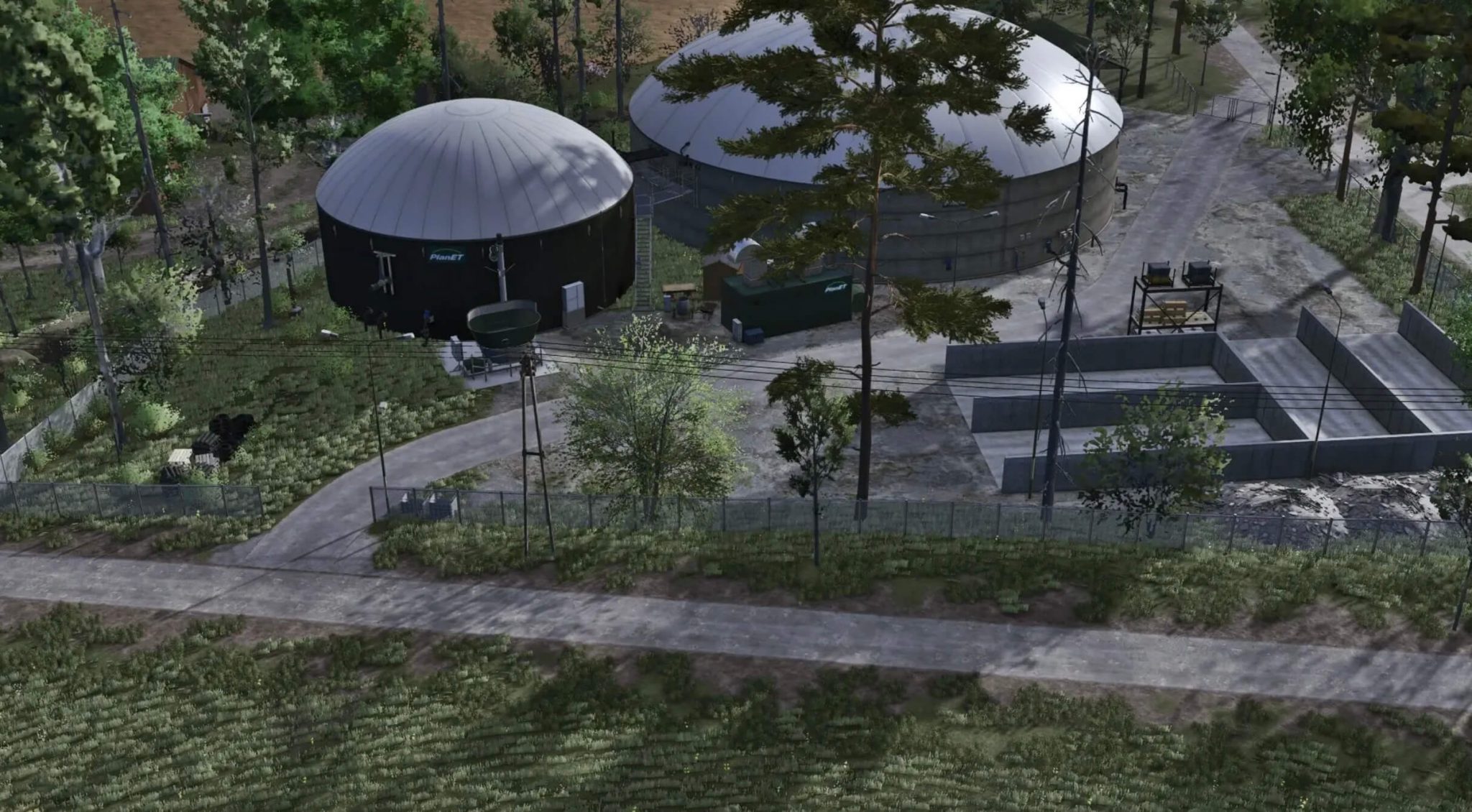 Zielnonka Savegame with 4 farms v1.0